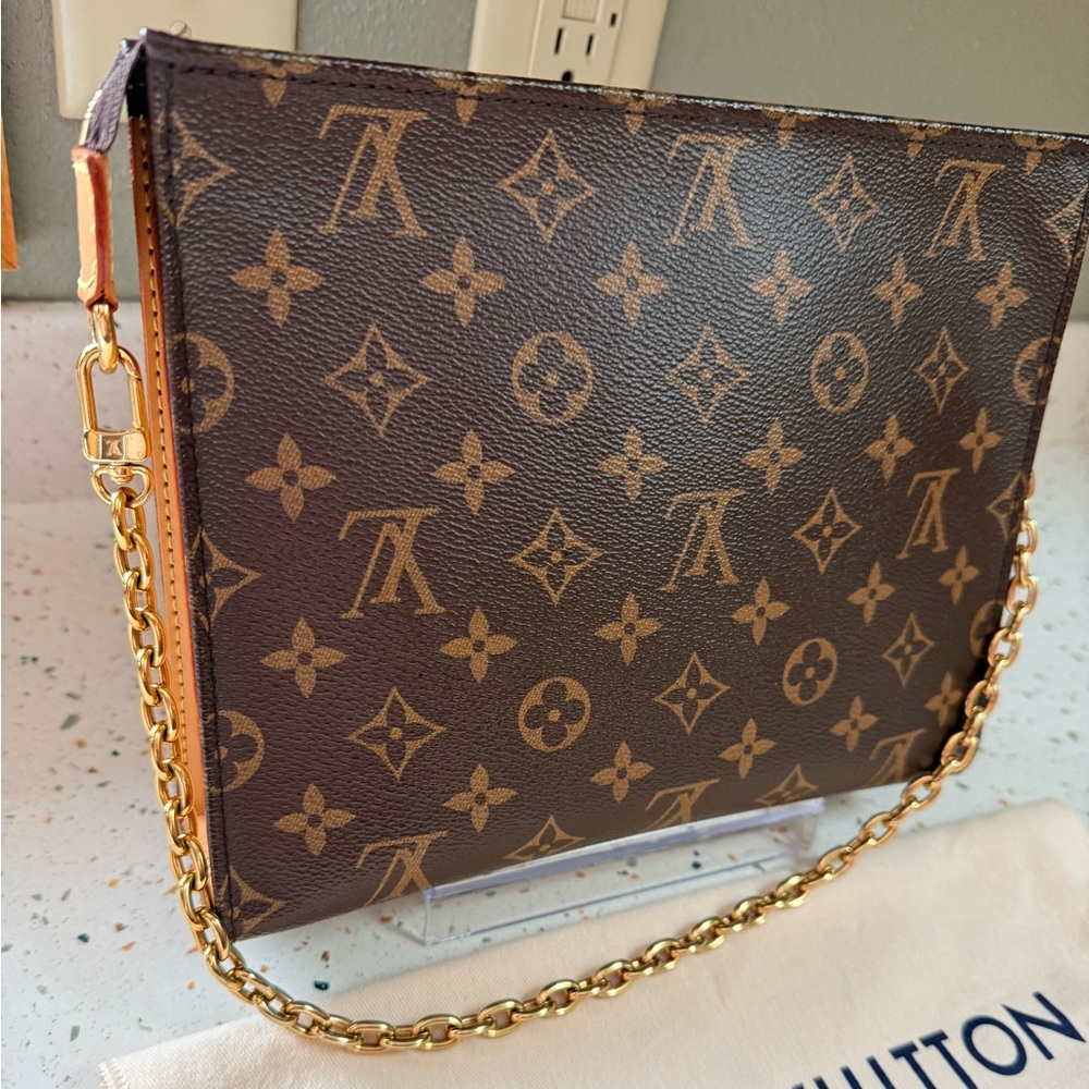 Louis Vuitton Toiletry Pouch on Chain Monogram Canvas - Picture 3 of 13
